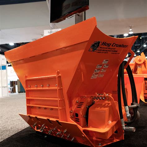 skid steer concrete crusher|skid steer mounted concrete crusher.